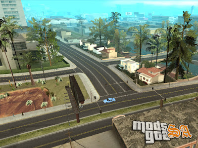 Mod Ruas Brasileiras v1.5 - Los Santos para GTA San Andreas